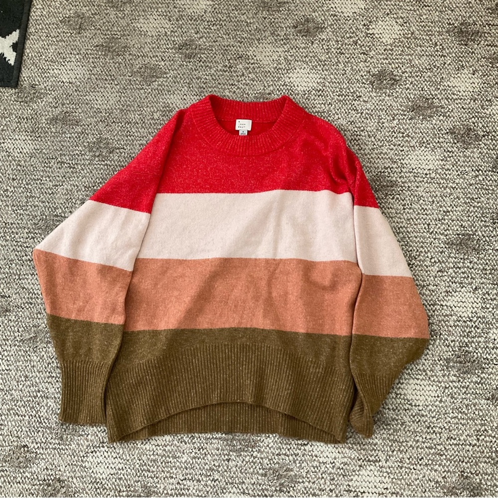 A New Day Target Sweater, Size S, fits big
